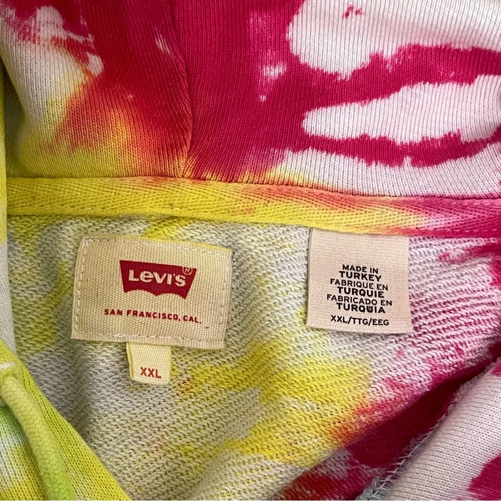 Levi’s Tie Dye Hoodie‎ Sweater Mens XXL
